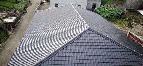 古韻新材 解析虹鑫建材樹脂古筒瓦及其在現代建筑中的應用